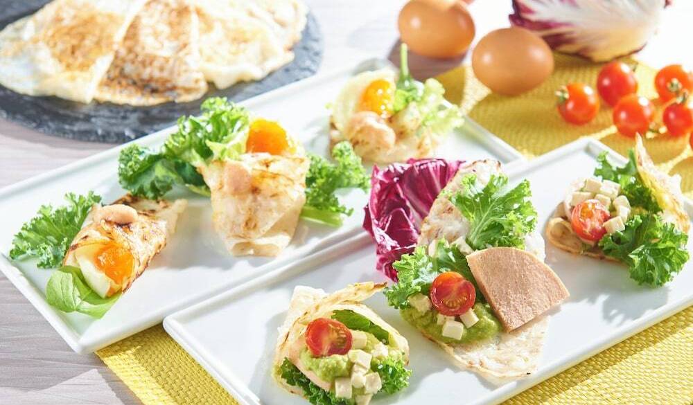 朝食一例 / 2