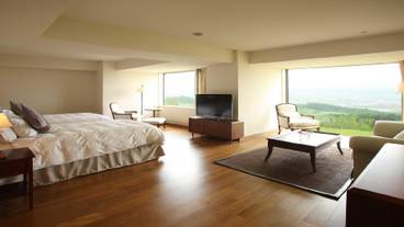 2名から4名まで利用できる「デラックスツイン」 / 3