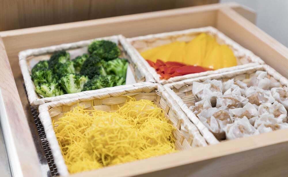 朝食ビュッフェ