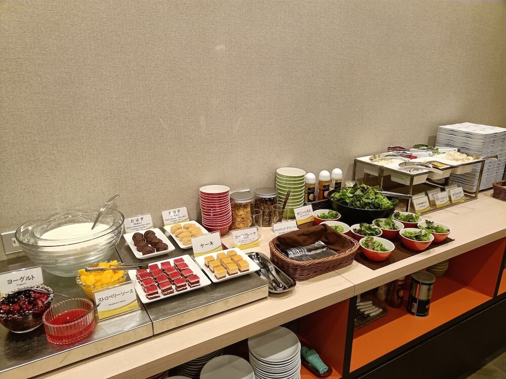 朝食ビュッフェ