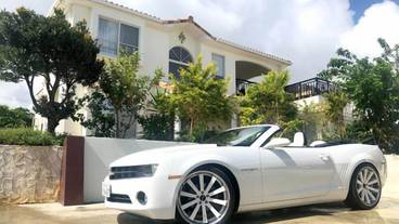 施設の正面 (日没後) / 4