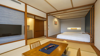 波の抄1-2階 和洋室41㎡ 眺望/庭 露天風呂付 禁煙
