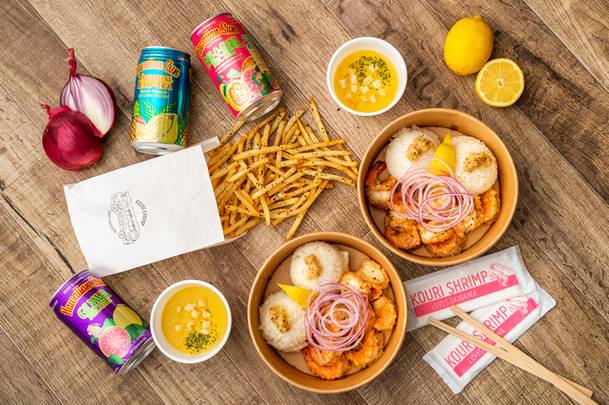 夕食は名店
「コウリシュリンプ」 / 4