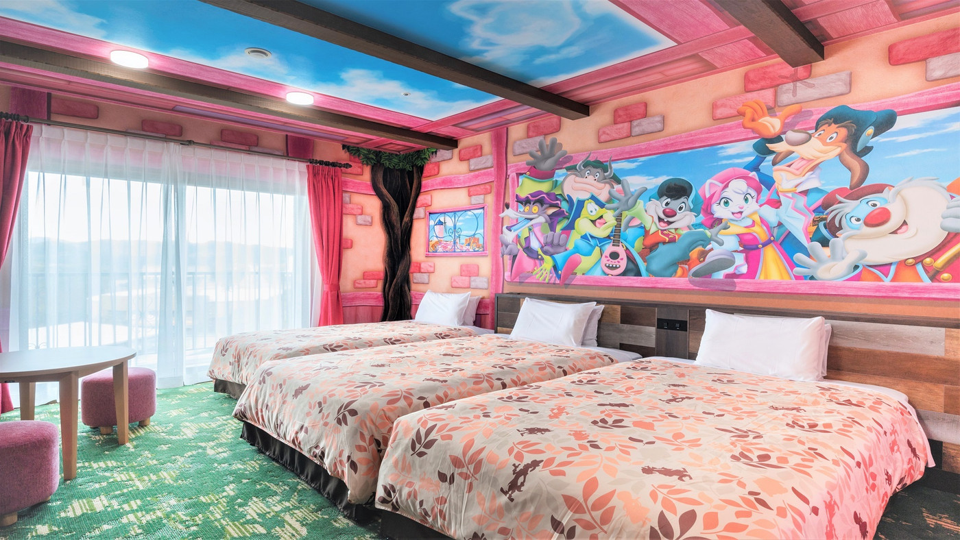 キャラクタールームにワクワク♪「志摩スペイン村」のオフィシャルホテル4278700