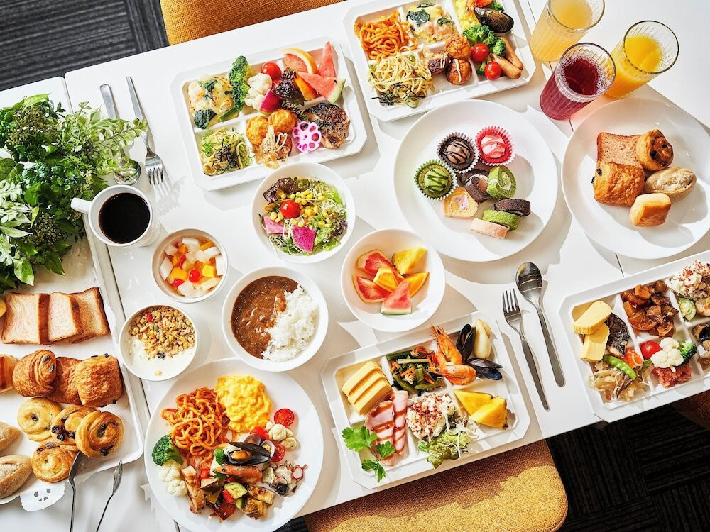 朝食ビュッフェ