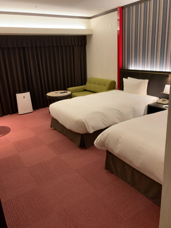 エグゼクティブフロアの部屋の一例。