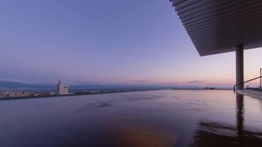 朝焼けの天空露天風呂 / 7