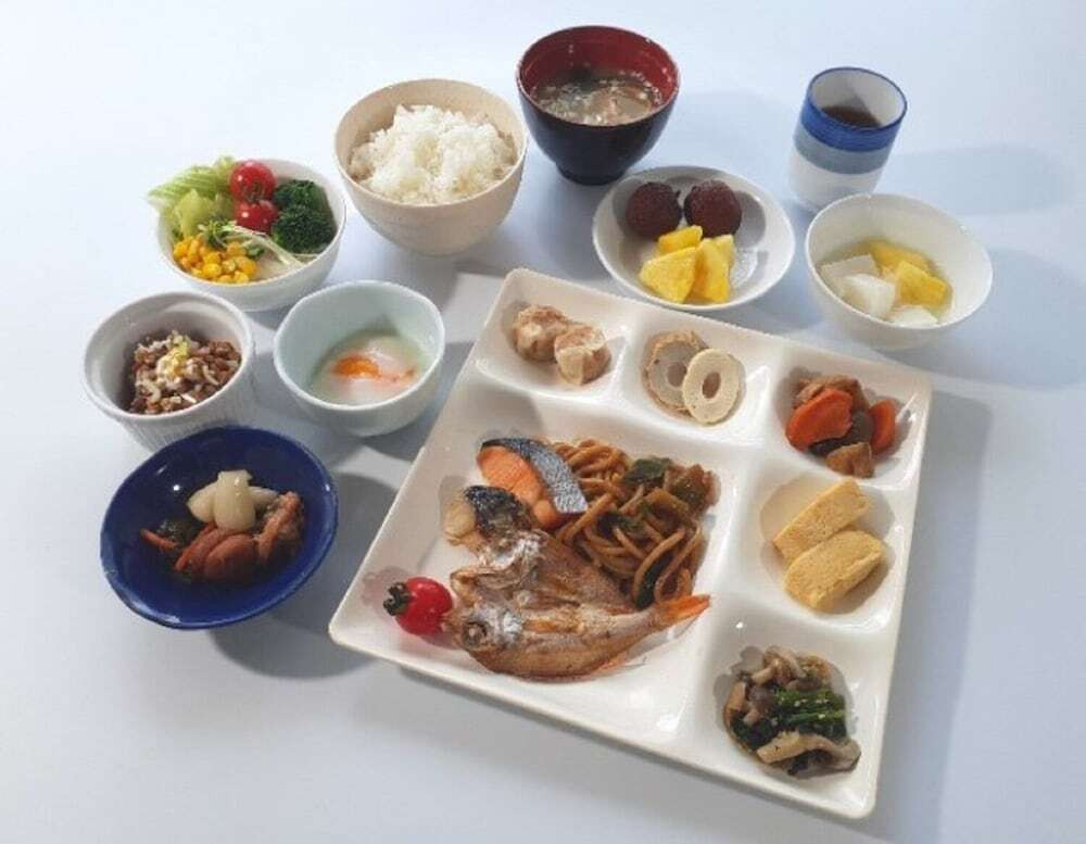 朝食ビュッフェ