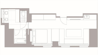 Weekend Suite on the Top Floor - Non Smoking [MAX 3 Guests: 2 adults and 1 child (under 6 years old)