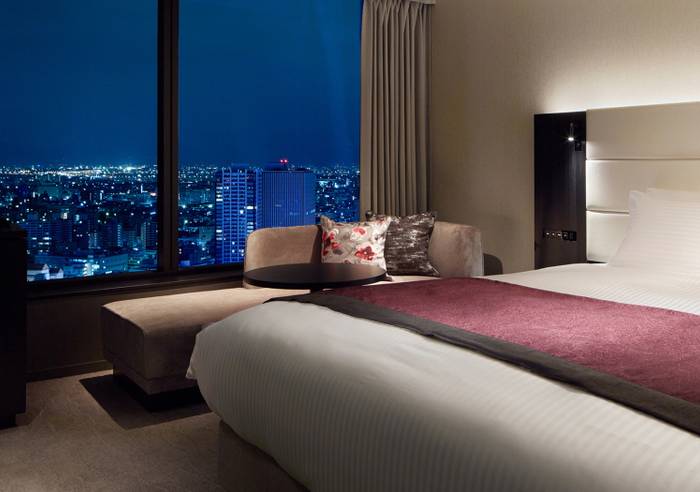 三井ガーデンホテル名古屋プレミア（愛知県 高級ホテル）：客室からもキレイな夜景が。「スーペリアクイーン」 / 2
