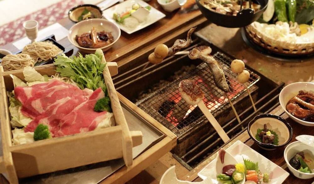 囲炉裏料理一例 / 1