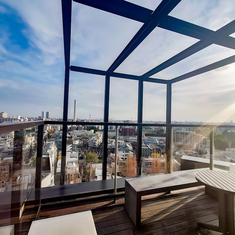 バルコニーからの眺望