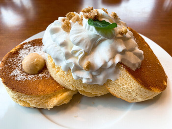 「富士山パンケーキ」 料理 127232878 富士山パンケーキ