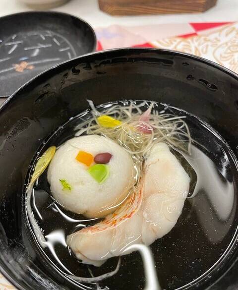 温泉水を使った
美しい京会席 / 2