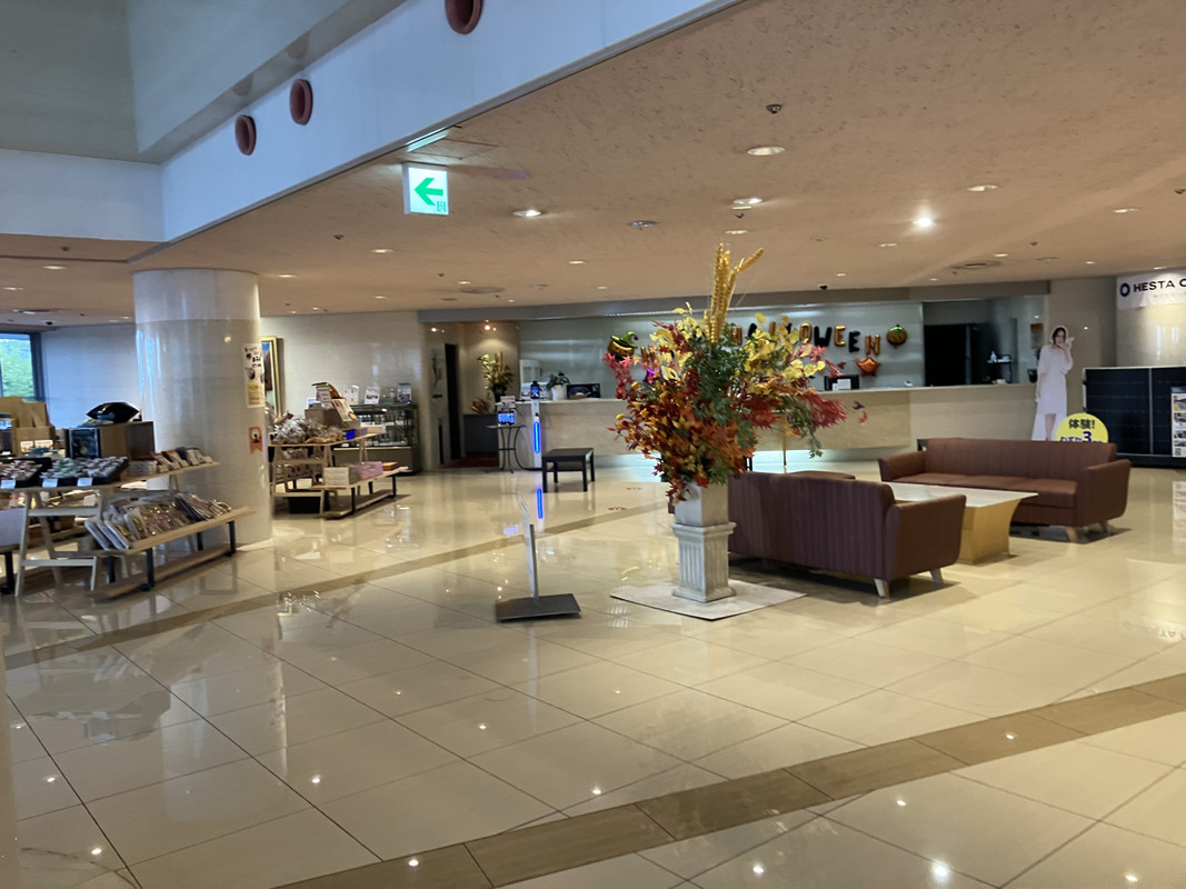 ロビーは広くて良かったです