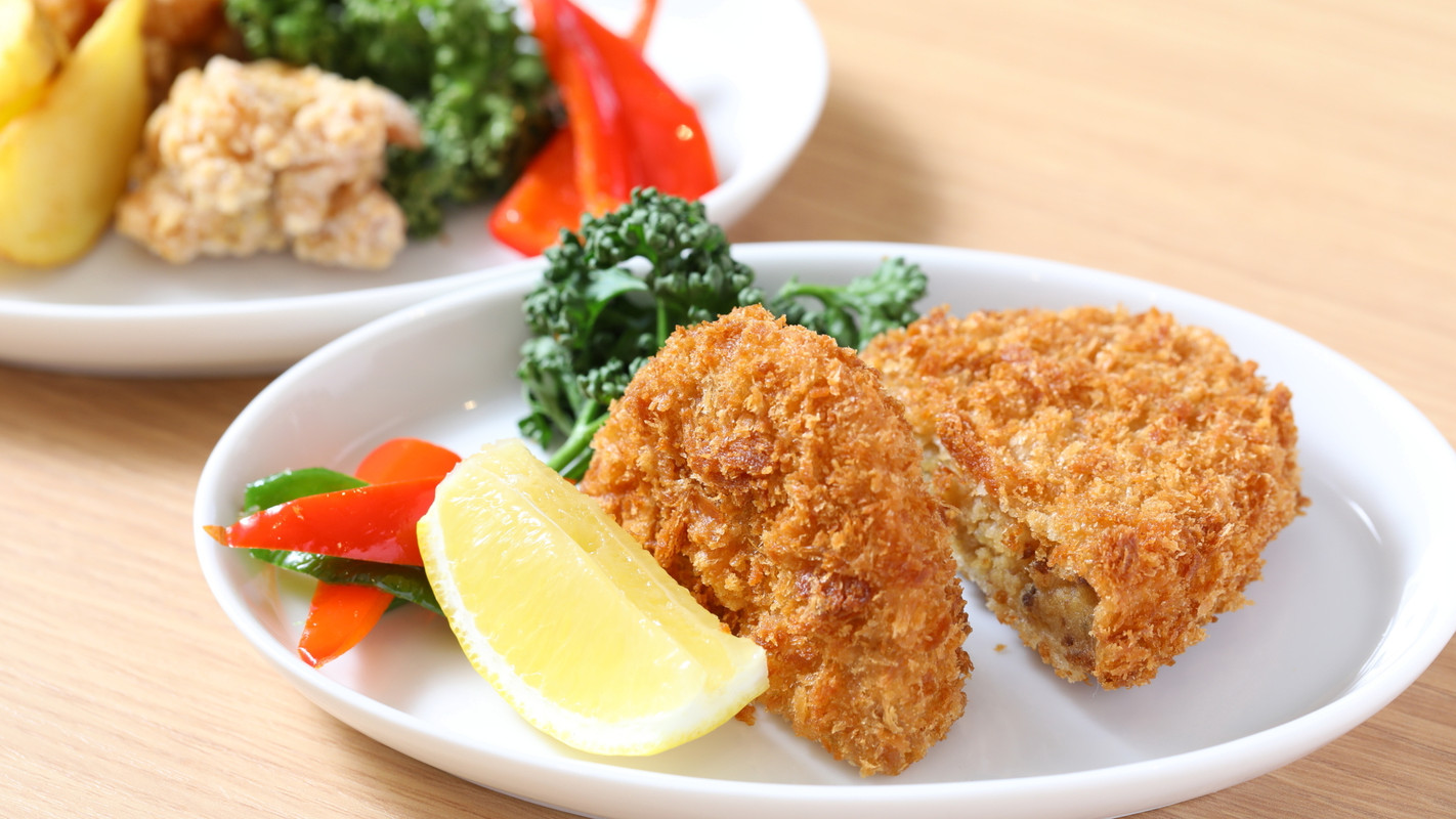 朝食バイキング／能登牛コロッケ