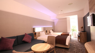 スーペリア ツインルーム (洗い場つきバスルーム、トイレ仕切り)