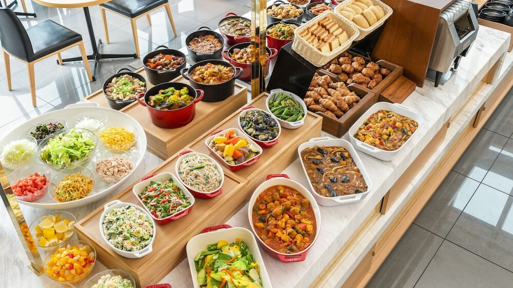 朝食ビュッフェ