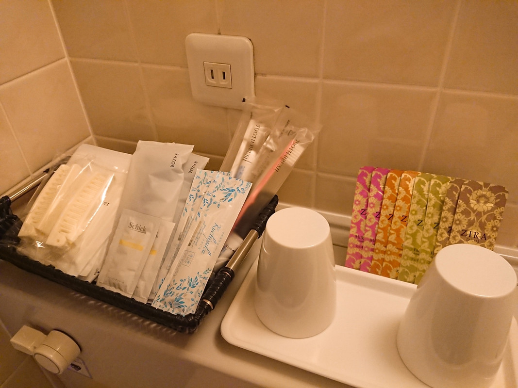 化粧水があったりとアメニティは豊富でした♪