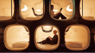 カプセルルーム2室　女性用ドミトリー