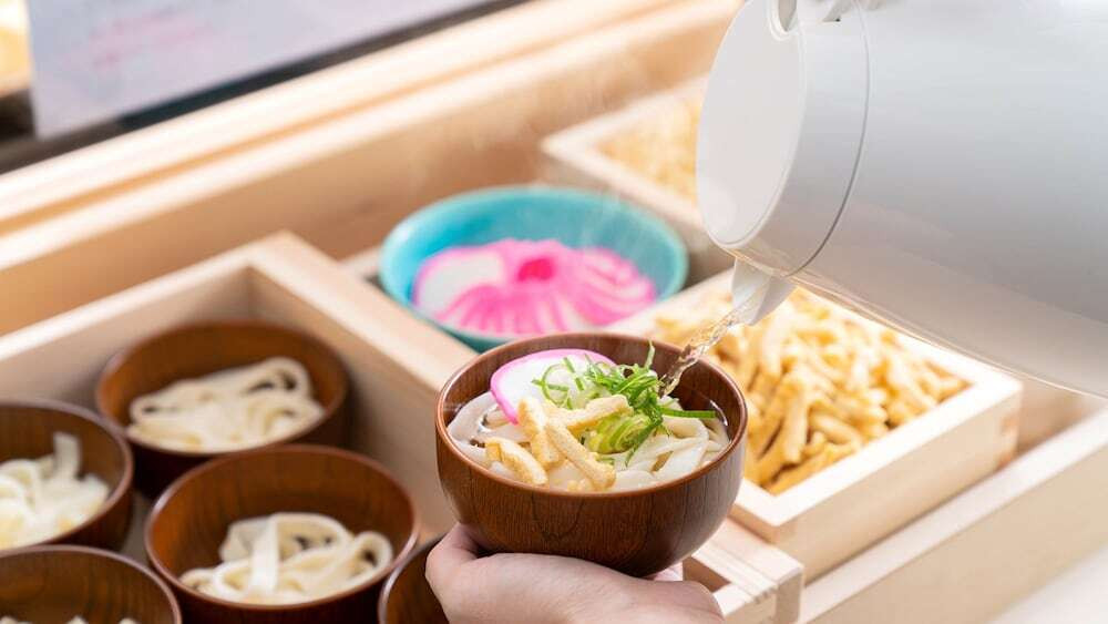 朝食ビュッフェ