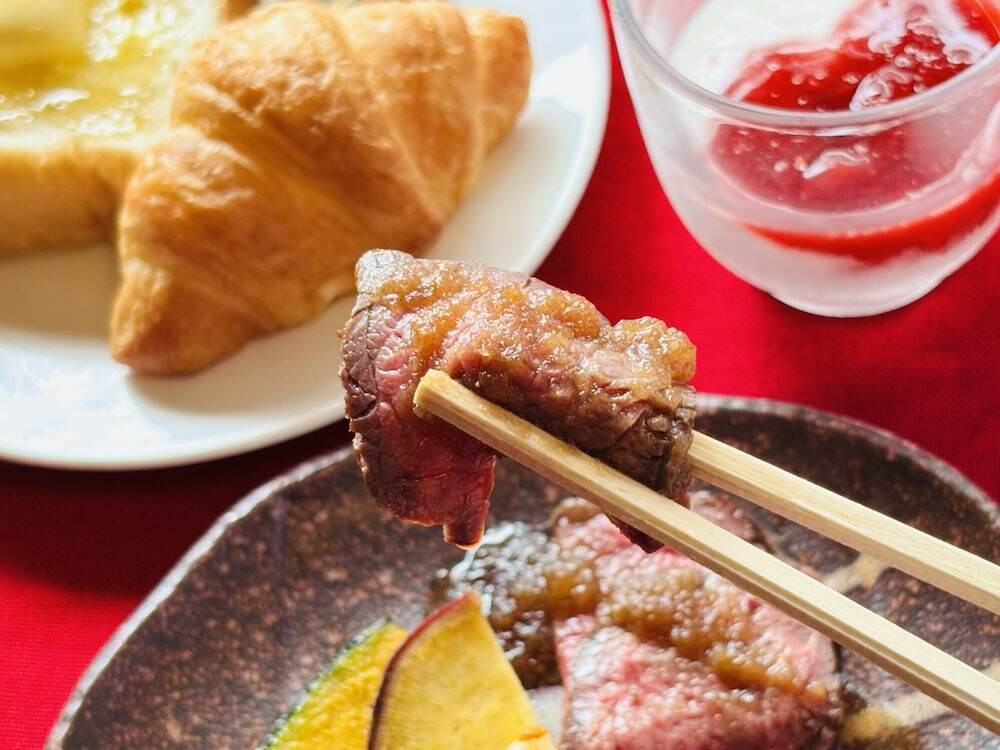朝食ビュッフェ