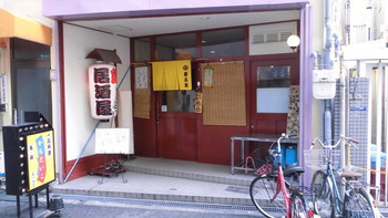 「勝太鼓」外観 980111 大阪府立体育会館のすぐ近くのちゃんこ屋さん
