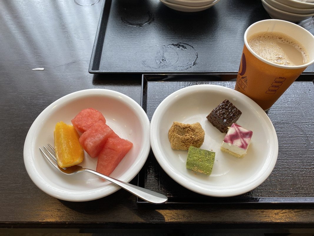 朝食のデザート