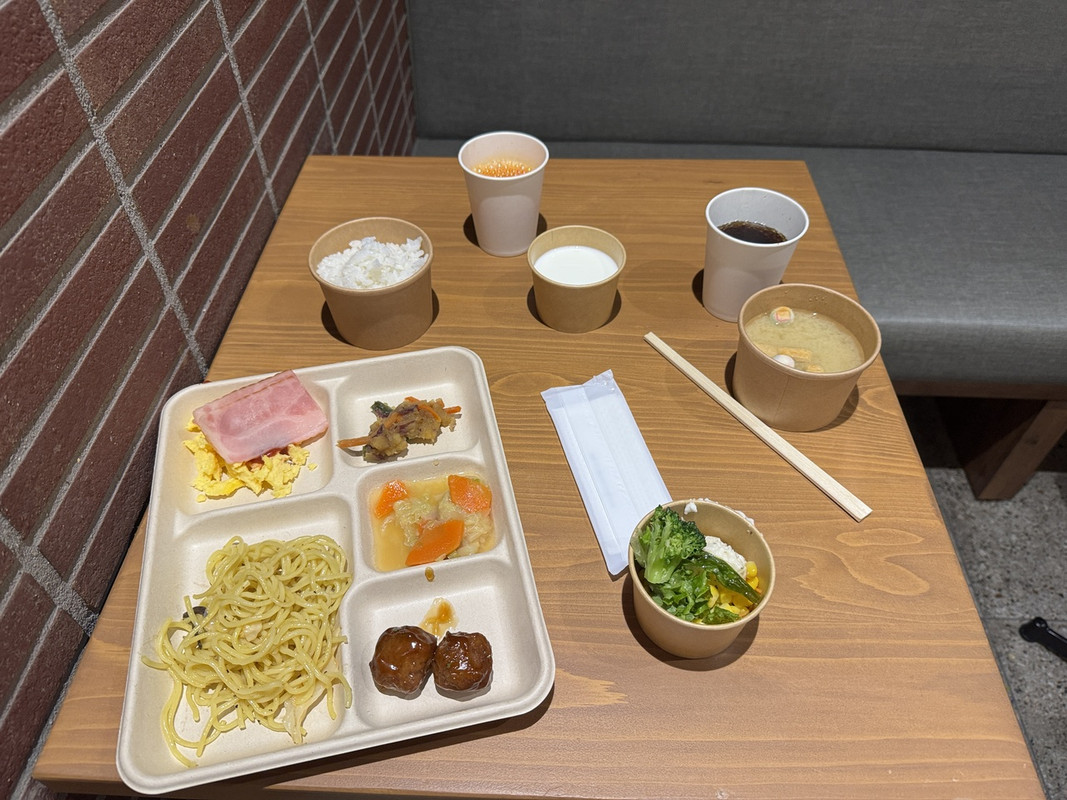 朝食バイキングは美味しいです。