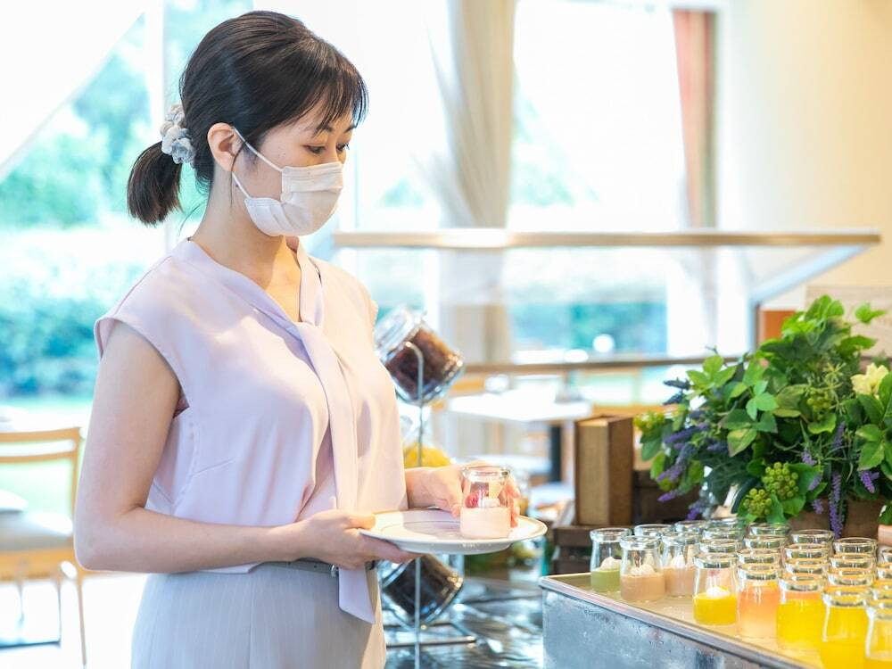 朝食ビュッフェ