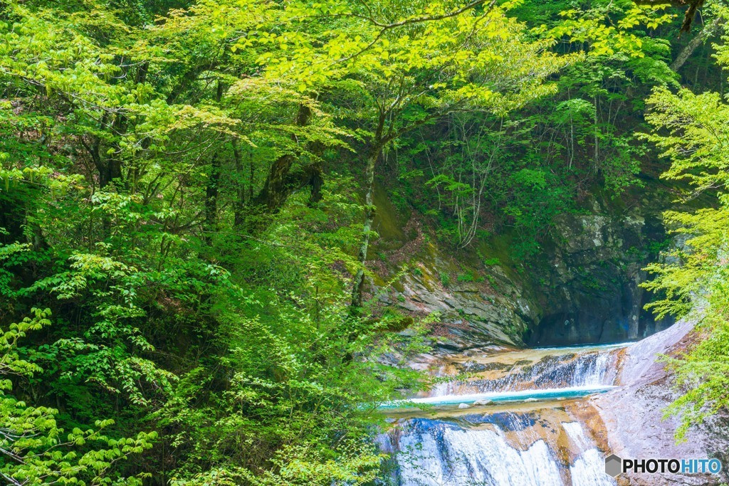 9.水辺の遊歩道を散策「西沢渓谷」/山梨県1680547
