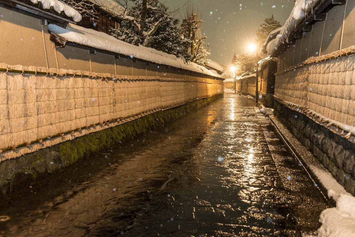 長町武家屋敷跡(冬)