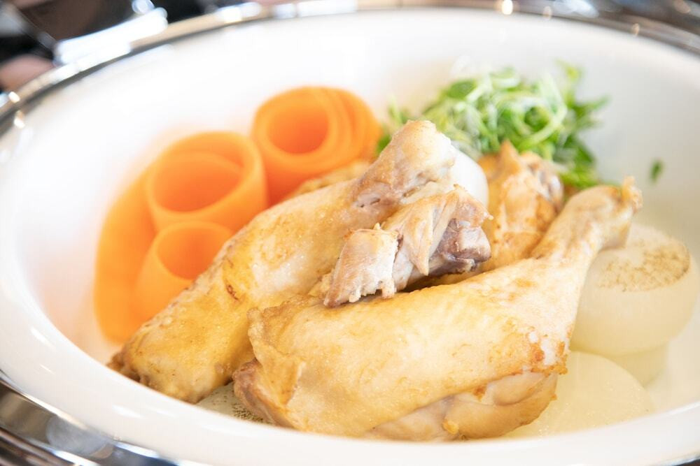 朝食ビュッフェ