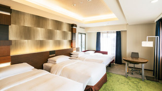 デラックスツインルーム [禁煙] 大人の人数に応じてエキストラベッドをご用意いたします