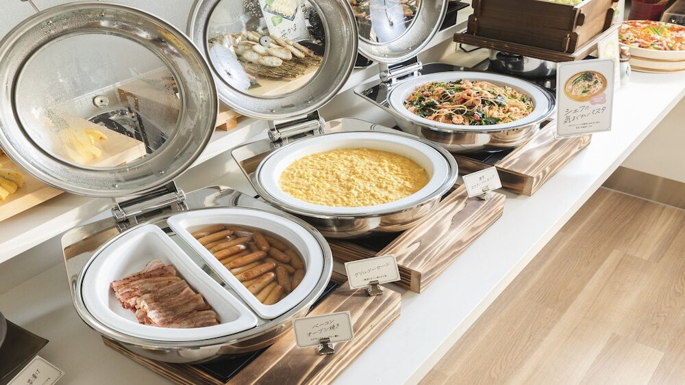 朝食ビュッフェ