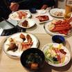 蒸し蟹が食べ放題だった