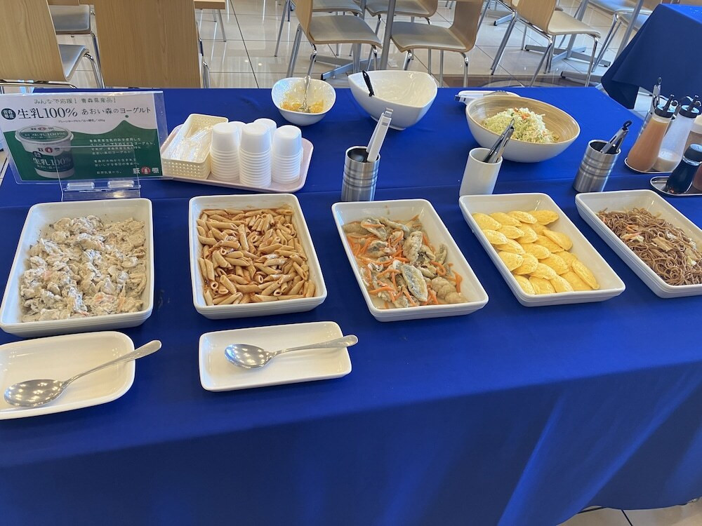 朝食ビュッフェ