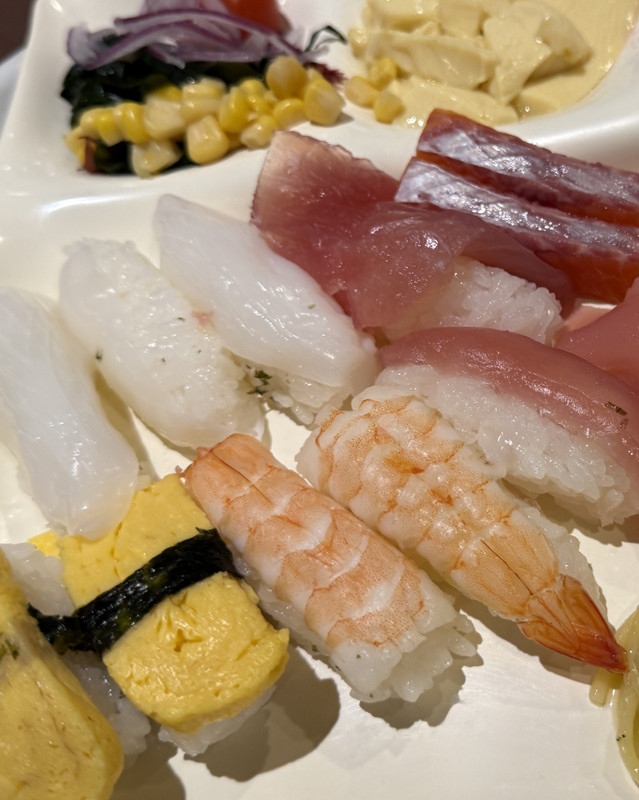 美味しいお寿司でした。