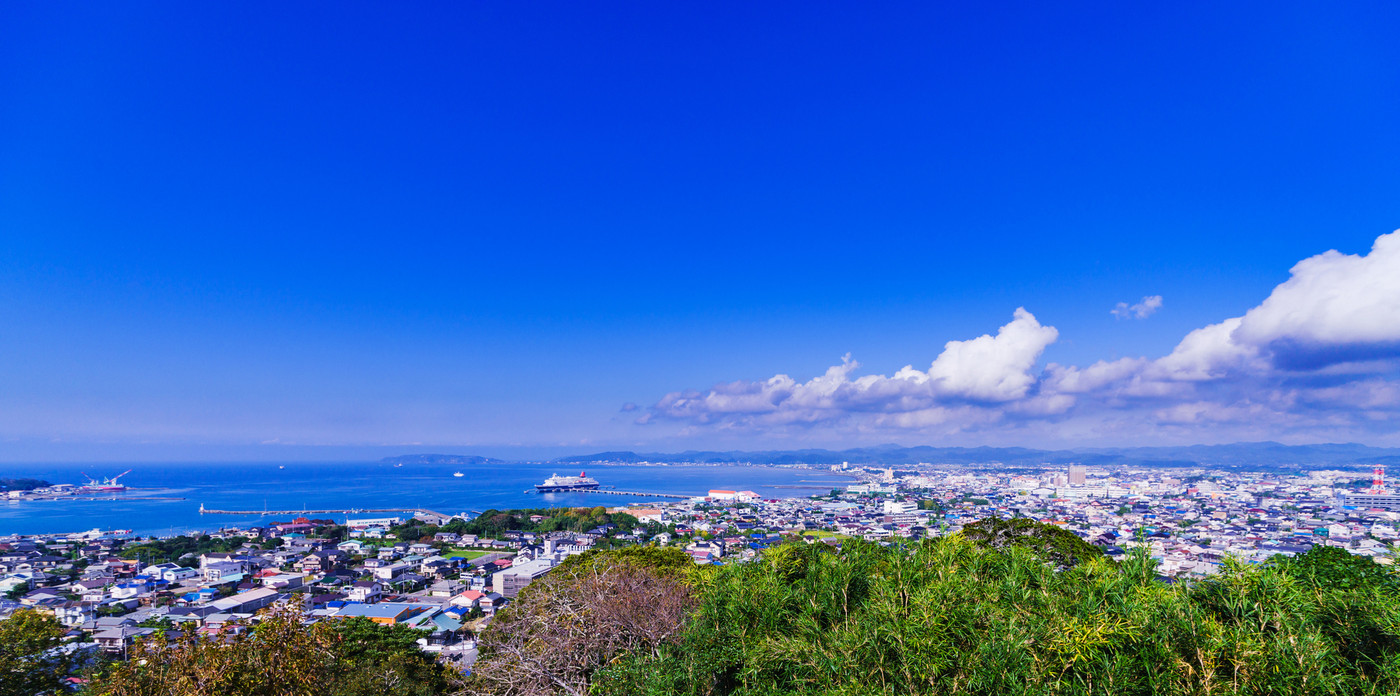館山　城山公園からのパノラマビュー　【千葉県　館山市】