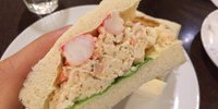 タラバ蟹のサンドイッチがうまい！札幌の喫茶店「さえら」