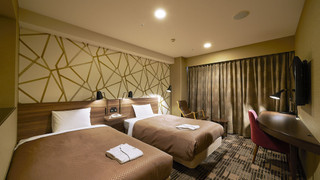 デラックスツインルーム 禁煙  (シモンズ社製ベッド)