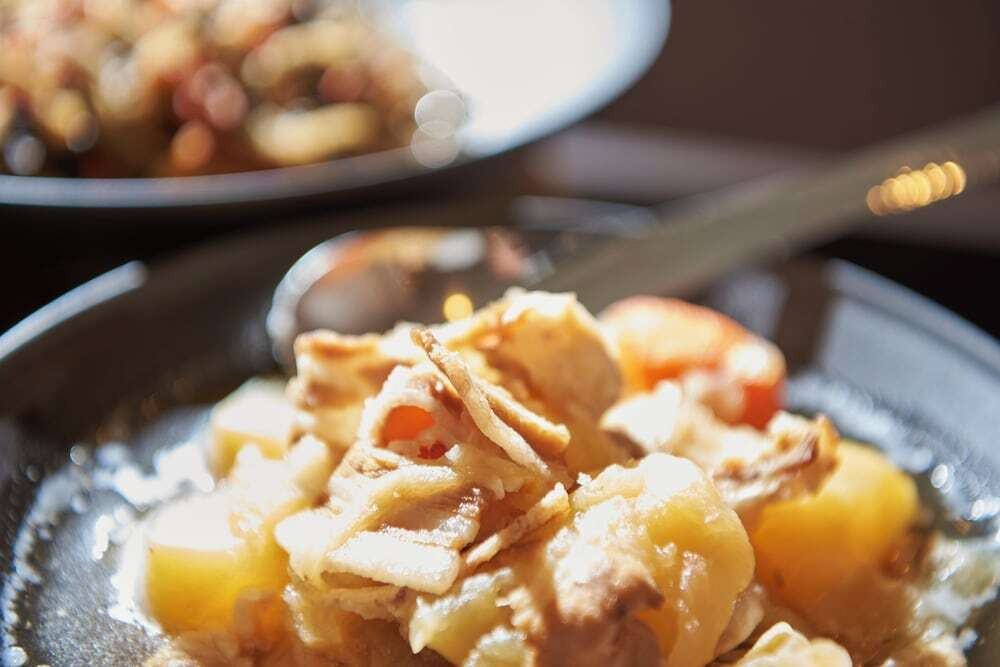 朝食ビュッフェ