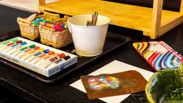 伝統工芸 伊勢型紙で葉書づくり / 1