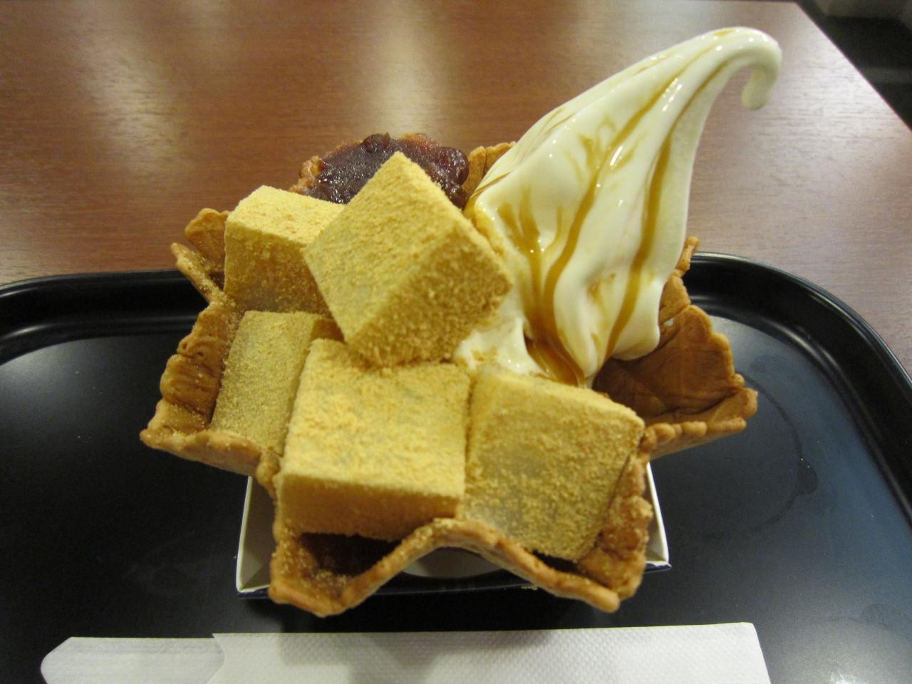 「珈琲茶房　餅陣　住吉」 料理 40793177 くずもちサンデー￥470円