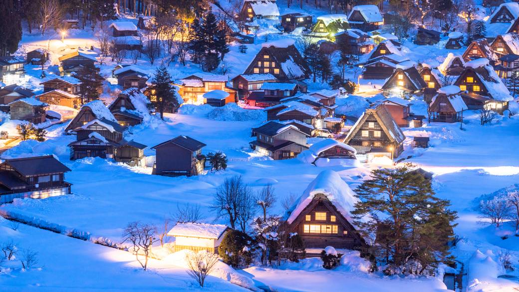 白川郷 冬の夜 / 3