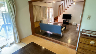 ペット同宿 リビングテラス付 戸建てタイプ3LDKコテージ