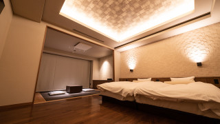 4F富士山展望風呂付和洋室52平米【デラックス】 [ジュニアスイート] [和洋室] [禁煙] [富士山が見える]