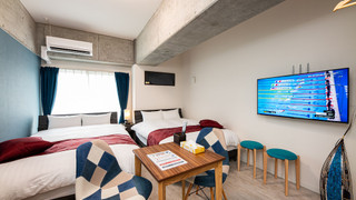 ベーシック ダブルルーム ダブルベッド 2 台