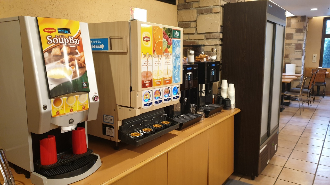 スープバー、ドリンクバー