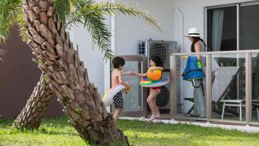 お庭に直結した「ガーデンスイート」 / 2